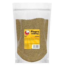 Pieprz Czarny Mielony Premium - Premium Line 1kg Doypack