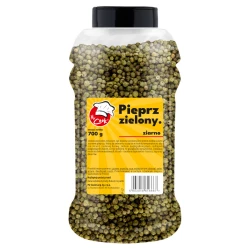 Pieprz Zielony Ziarno - Premium Line 700g Słoik PET