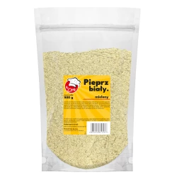 Pieprz Biały Mielony - Premium Line 500g Doypack