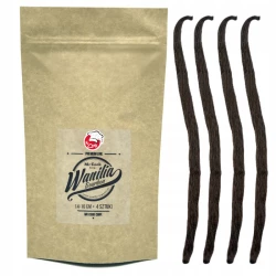 Wanilia Bourbon Laski Madagaskar Premium Line 14-16 cm - Premium Line 4szt Doypack