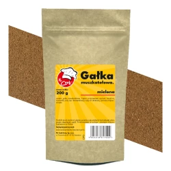 Gałka Muszkatołowa Mielona - Premium Line 200g Doypack