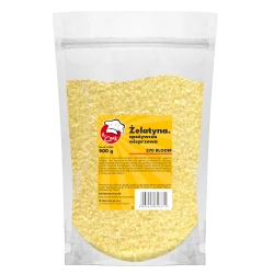 Żelatyna Spożywcza 270 Bloom - Premium Line 500g Doypack