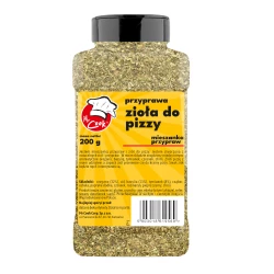 Przyprawa Zioła do Pizzy bez Dodatku Glutaminianu Sodu - Premium Line 200g Słoik PET
