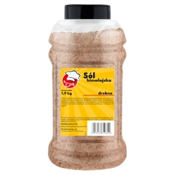 Sól Himalajska Drobna - Premium Line 1.9kg Słoik PET