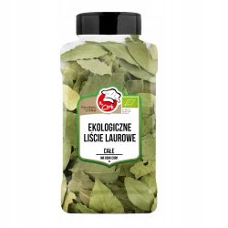 Ekologiczne Liście Laurowe Całe 50g Słoik PET