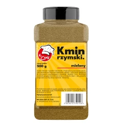 Kmin Rzymski (Kumin) Mielony - Premium Line 500g Słoik PET