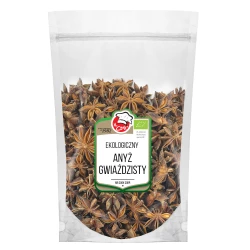 Ekologiczny Anyż Gwiaździsty Cały 400g Doypack