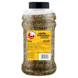Zioła Toskańskie z Suszonymi Pomidorami - Premium Line 550g Słoik PET