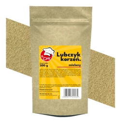 Lubczyk Korzeń Mielony - Premium Line 200g Doypack