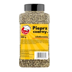 Pieprz Czarny Młotkowany - Premium Line 550g Słoik PET