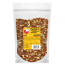 Pomidory Suszone z Czosnkiem i Bazylią - Premium Line 550g Doypack