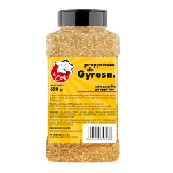 Przyprawa do Gyrosa bez Dodatku Glutaminianu Sodu - Premium Line 650g Słoik PET