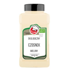 Ekologiczny Czosnek Mielony 500g Słoik PET