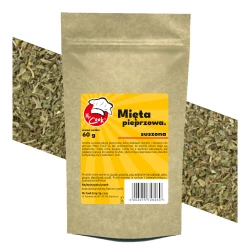 Mięta Pieprzowa Suszona - Premium Line 60g Doypack