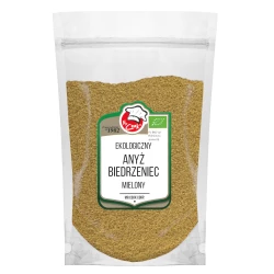 Ekologiczny Anyż Biedrzeniec Mielony 500g Doypack