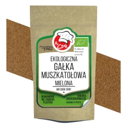 Ekologiczna Gałka Muszkatołowa Mielona