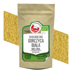 Ekologiczna Gorczyca Żółta Mielona 200g Doypack BIO
