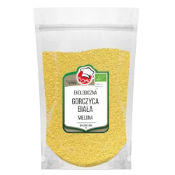 Ekologiczna Gorczyca Żółta Mielona 500g Doypack