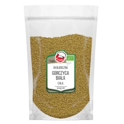 Ekologiczna Gorczyca Żółta Cała 1kg Doypack