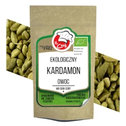 Ekologiczny Kardamon Zielony Cały