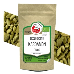 Ekologiczny Kardamon Zielony Cały 50g Doypack BIO