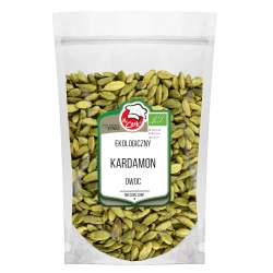 Ekologiczny Kardamon Zielony Cały 500g Doypack