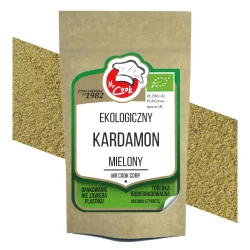 Ekologiczny Kardamon Zielony Mielony 25 kg