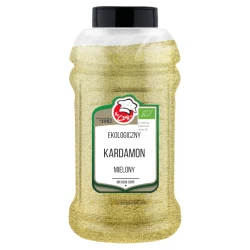 Ekologiczny Kardamon Zielony Mielony 1kg Słoik PET