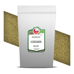 Ekologiczny Kardamon Zielony Mielony 5kg Worek papierowy