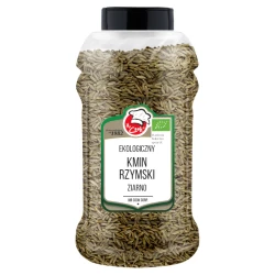 Ekologiczny Kmin Rzymski (Kumin) Ziarno 900g Słoik PET