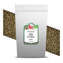 Ekologiczny Kmin Rzymski (Kumin) Ziarno 5kg Worek papierowy