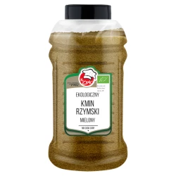 Ekologiczny Kmin Rzymski (Kumin) Mielony 1kg Słoik PET