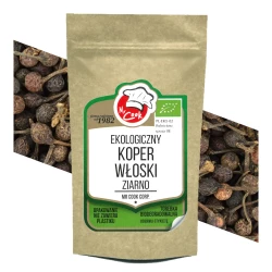 Ekologiczny Koper Włoski (Fenkuł) Ziarno 100g Doypack BIO