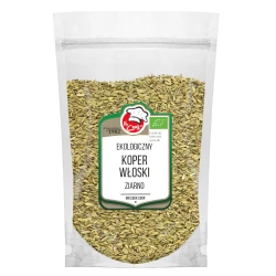 Ekologiczny Koper Włoski (Fenkuł) Ziarno 250g Doypack