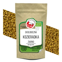 Ekologiczna Kozieradka Ziarno 400g Doypack BIO