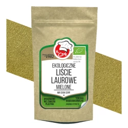 Ekologiczne Liście Laurowe Mielone 100g Doypack BIO