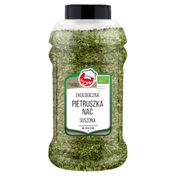 Ekologiczna Pietruszka Nać Suszona 220g Słoik PET