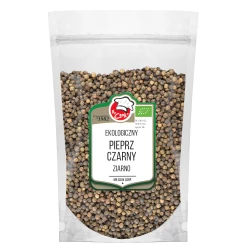 Ekologiczny Pieprz Czarny Ziarnisty 500g Doypack