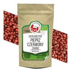 Ekologiczny Pieprz Czerwony Ziarnisty 100g Doypack BIO